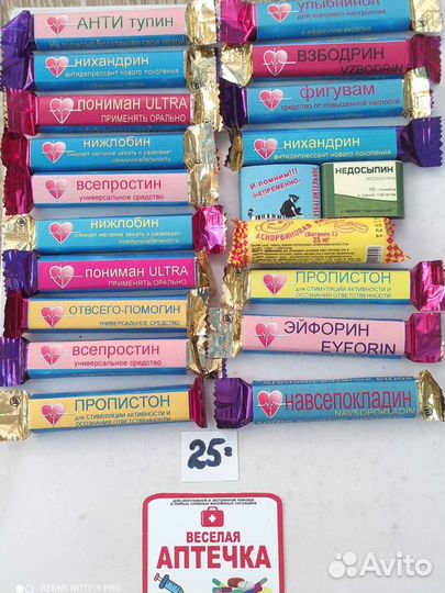 Подарок Прикольная аптечка