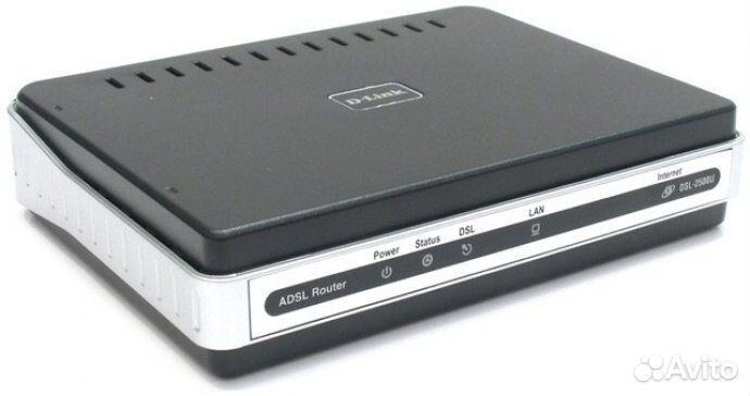 Adsl модем D-Link DSL-2500U adsl2/2+