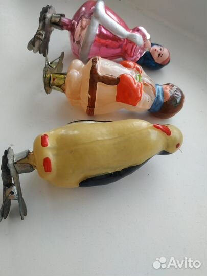 Елочные игрушки старинные