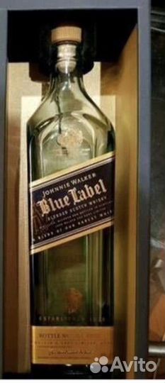 Бутылка из под виски для ценителей