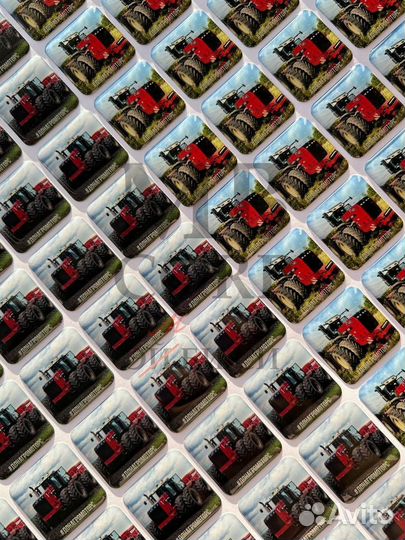 3D стикеры с логотипом оптом