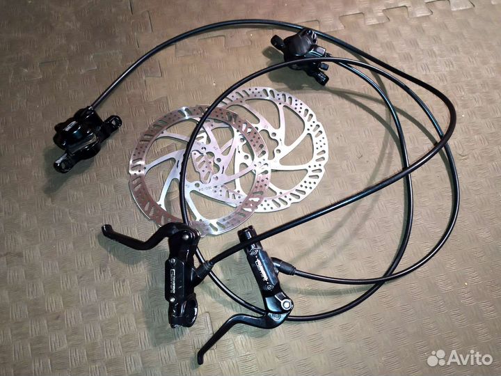 Гидравлические тормоза и роторы Tektro Gemini