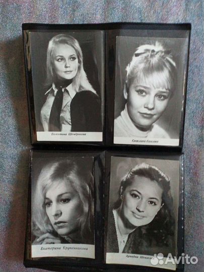 Открытки актеров советского кино