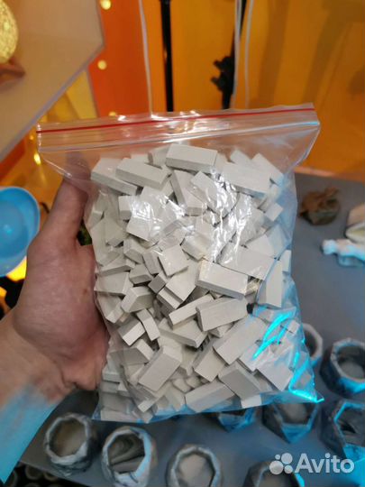 Мини кирпичики для строительства