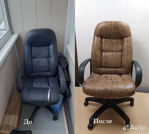 Перетяжка мебели Замена ткани