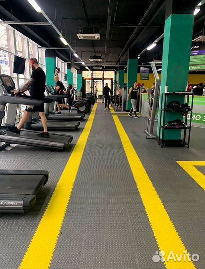 Модульный пол для гаража