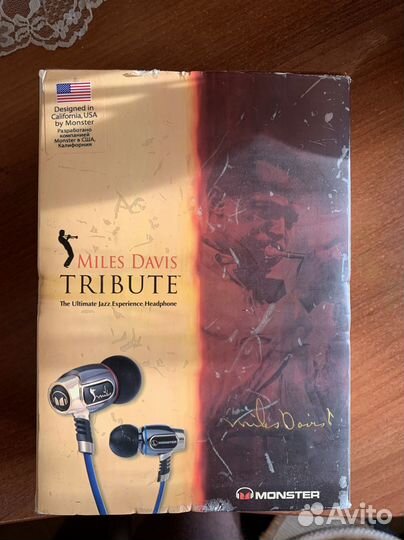 Эксклюзивные наушники Monster miles davis tribute
