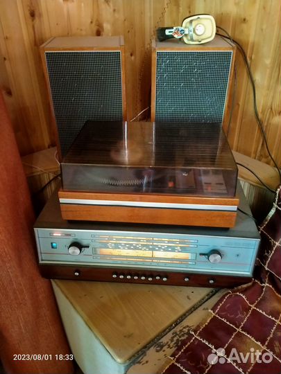 Проигрыватель пластинок Вега-003 полный комплект