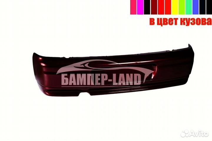 Бампер задний ваз 2112 Хэтчбек Новый любой цвет