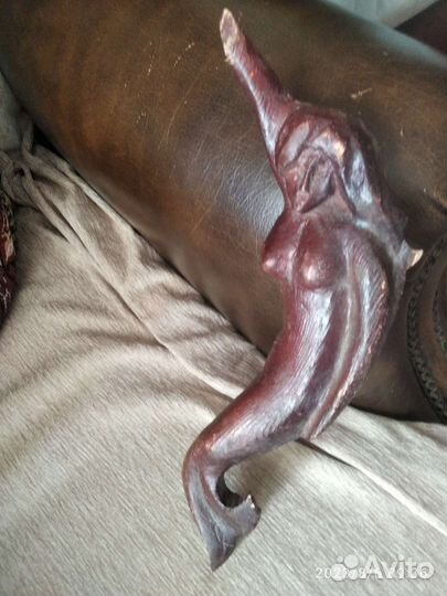 Деревянная русалочка