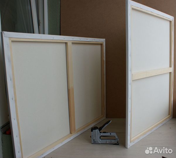 Холст грунтованный нa подрамнике 70х90