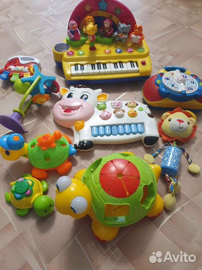 Развивающие игрушки музыкальные сортер пакетом