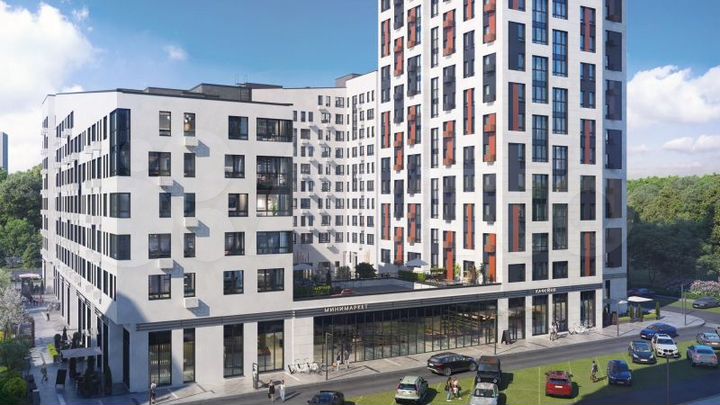 1-к. квартира, 35,8 м², 10/14 эт.