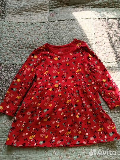Платье для девочки 92