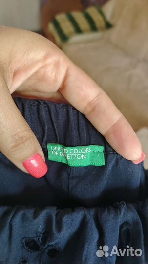 Платье летнее benetton (шитьё)