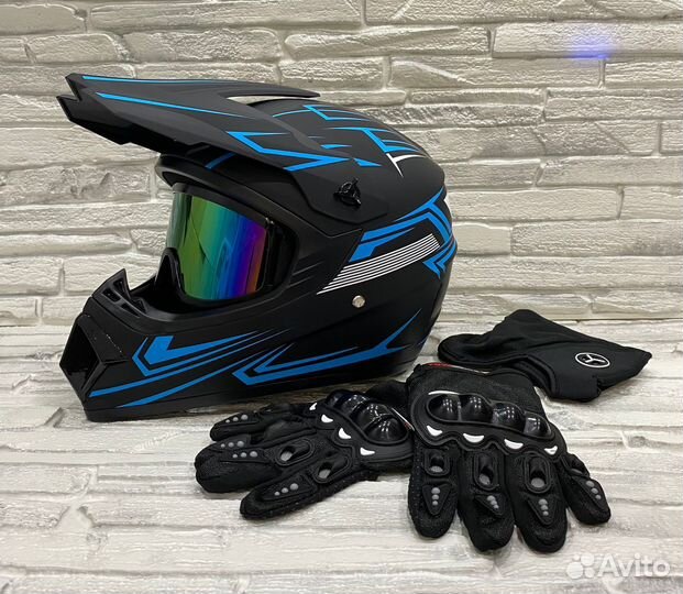 Шлем кроссовый. Эндуро