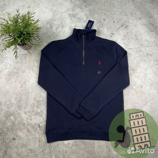 Синий джемпер Polo Ralph lauren