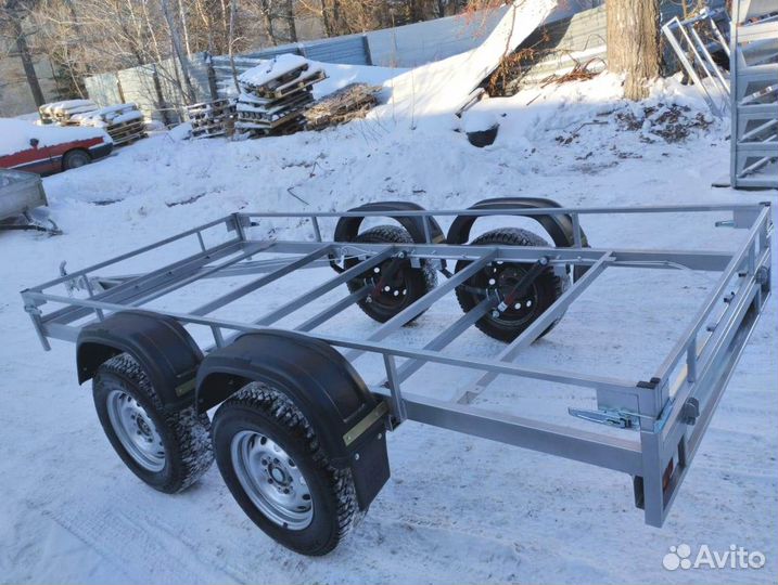 Прицеп 2-осный 340х150 подвеска нива