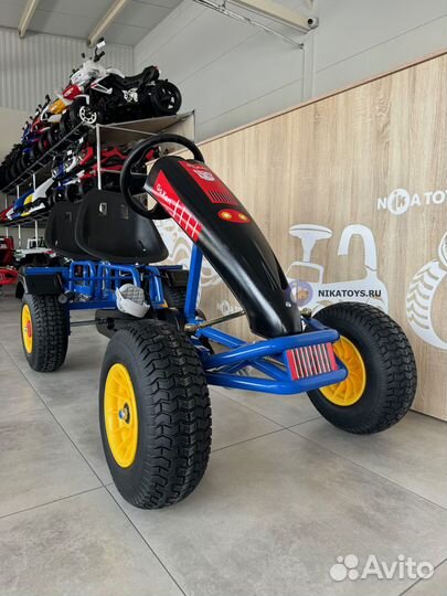 Педальная машинка для взрослых-подростков V70