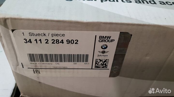 Тормозные диски BMW M stile X5M X6M F15/F16 Ориг