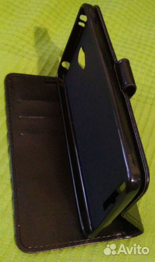 Чехол книжка для Xiaomi Redmi Note 2 Черный