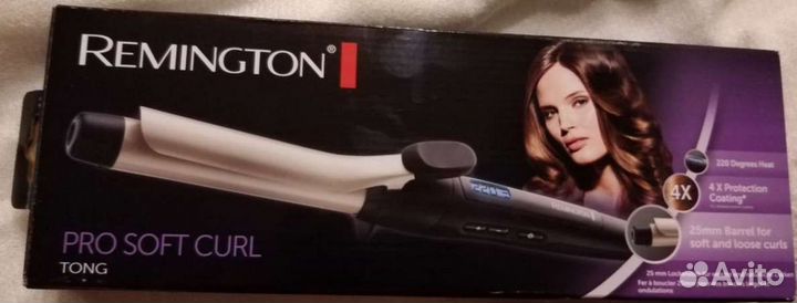 Плойка для волос, щипцы для завивки remington