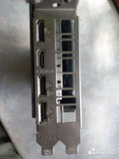 Видеокарта geforce GTX 1660 6 GB MSI