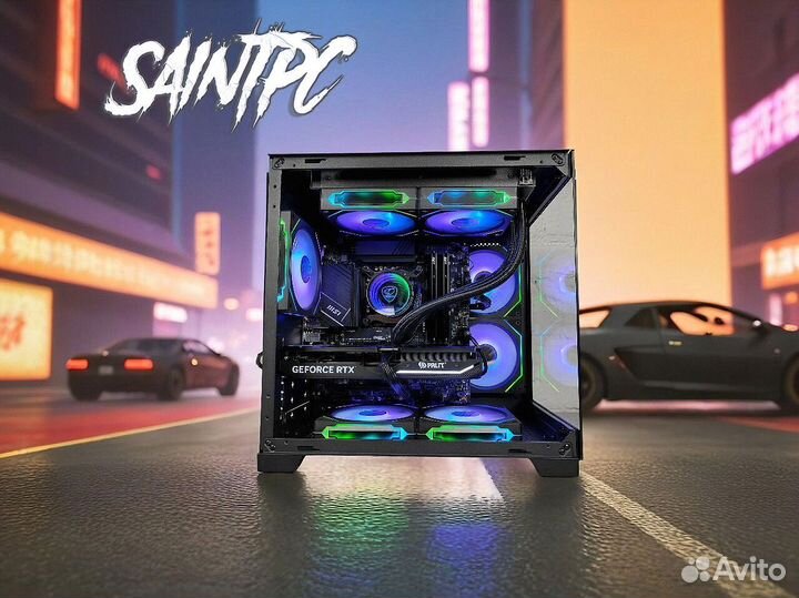 Игровой Пк на видеокарте gf GTX 1060 / i7