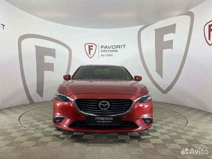 Mazda 6 2.5 AT, 2017, 181 000 км