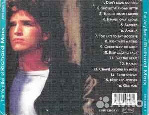 Richard Marx – The Very Best Of Richard Marx CD но