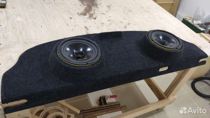 Акустическая полка и динамики Swat 20см. на Гранту