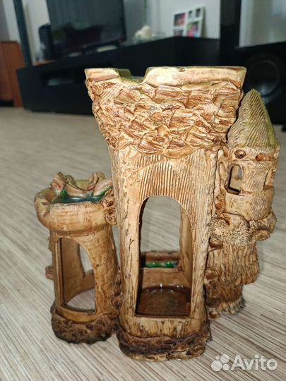 Декор для аквариума замок
