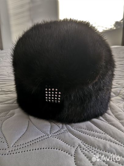 Шапка норковая женская