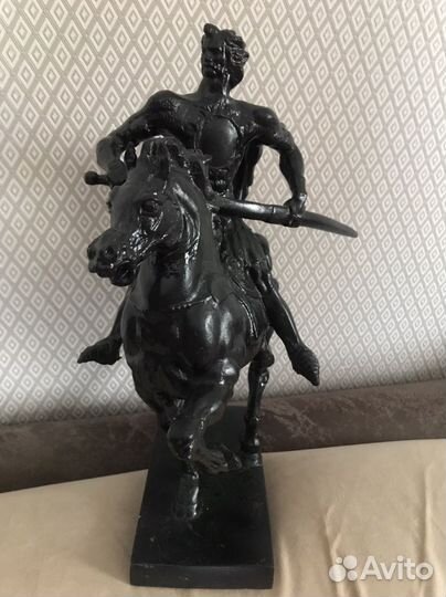 Статуэтка Всадник метал