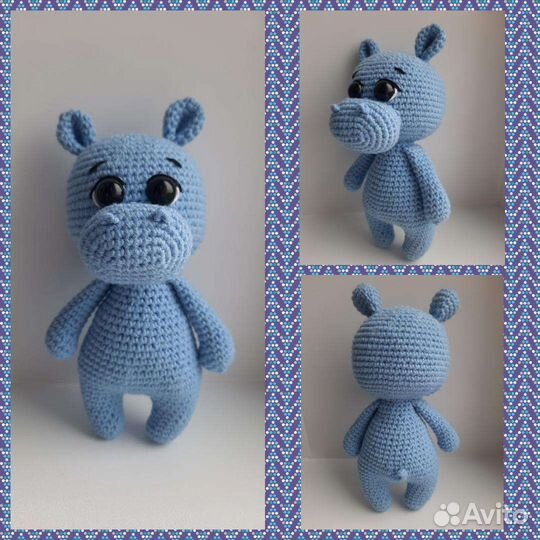 Вязаные игрушки ручной работы