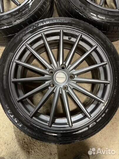 Колеса в сборе летние r18 Воссаны