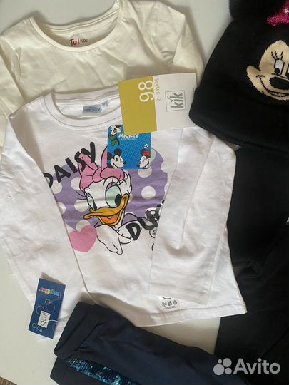 Вещи пакетом на девочку 98