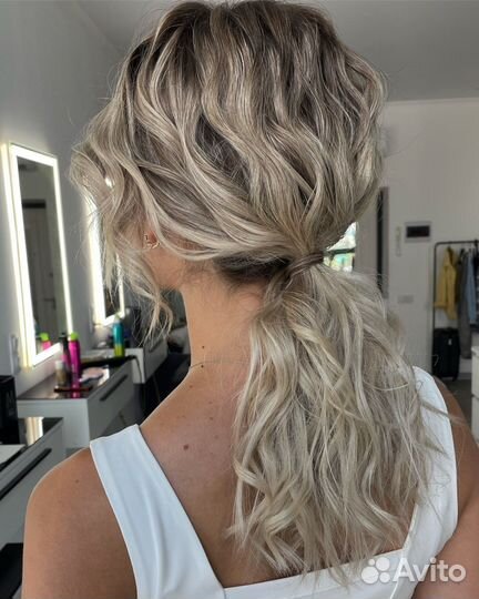 Вечерняя прическа/локоны