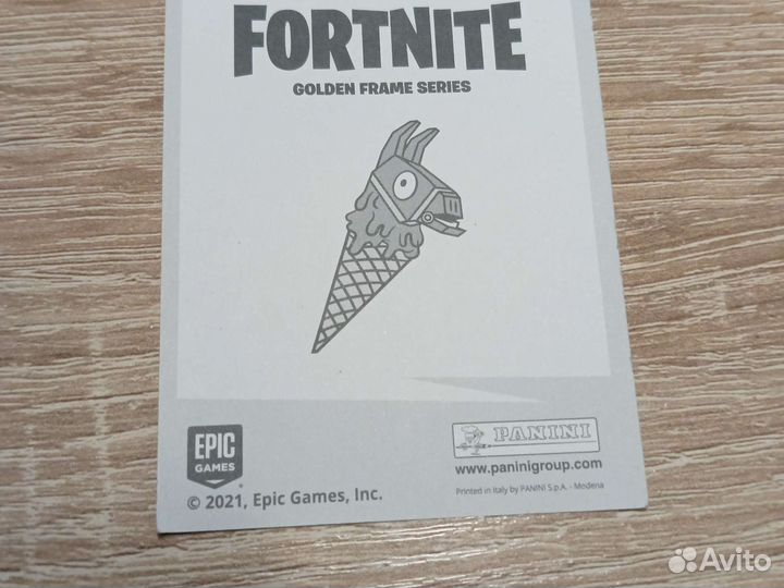 Наклейка fortnaite