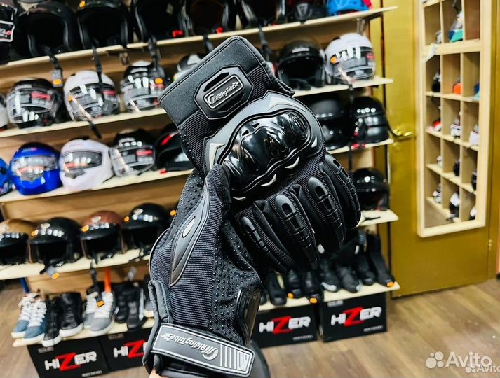 Мотоперчатки с защитой перчатки кроссовые на мото