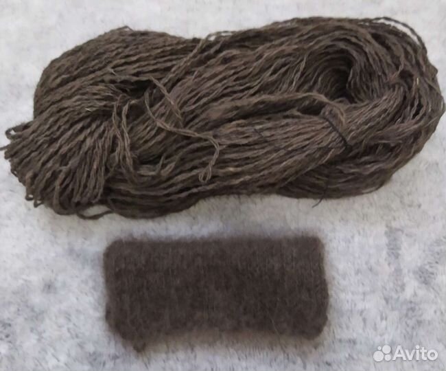 Пряжа из собачьей/овечьей шерсти