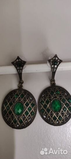 Серьги бижутерия