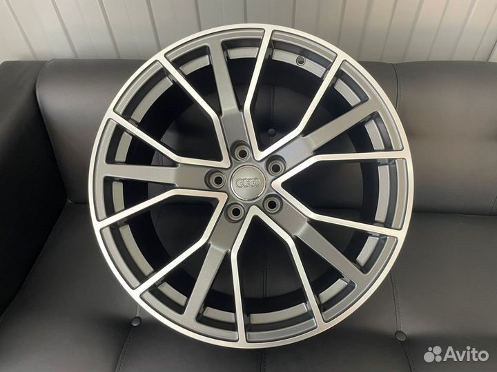 Диск литой audi 5348/1332 R19 5x112 8.5 ET42 66.6 Matt Gun Metal Machined