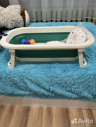 Складная ванночка для новорожденного
