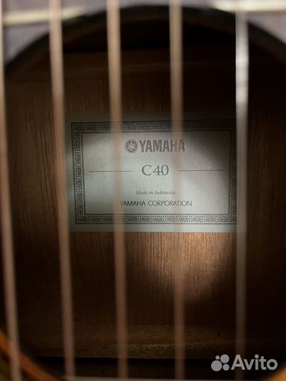 Гитара yamaha c 40