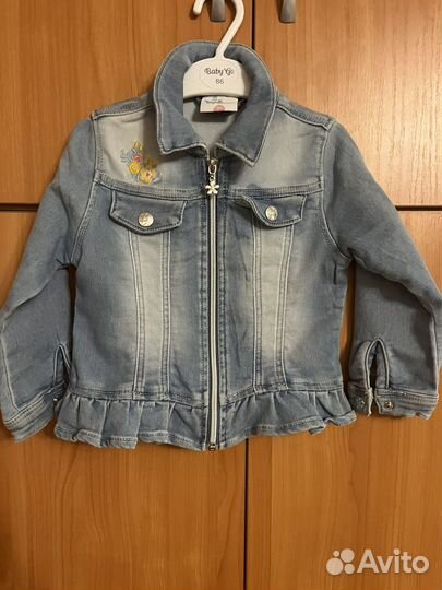 Джинсовка для девочки 92