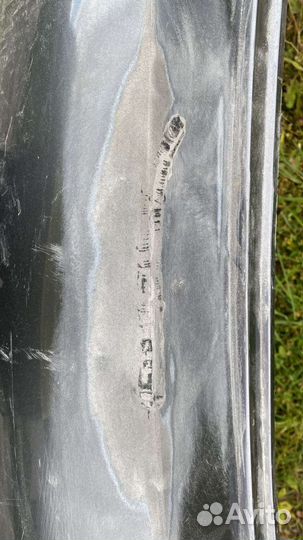 Задний бампер на hyundai solaris 2