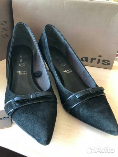 Туфли замшевые