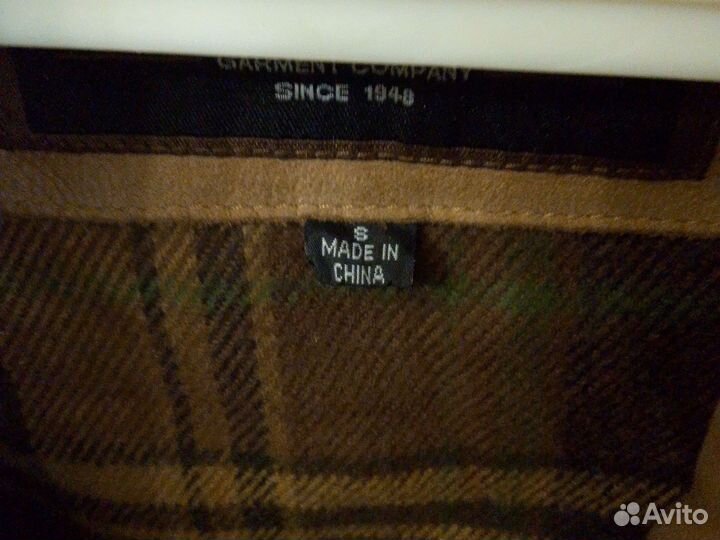 Кожаная мужская куртка