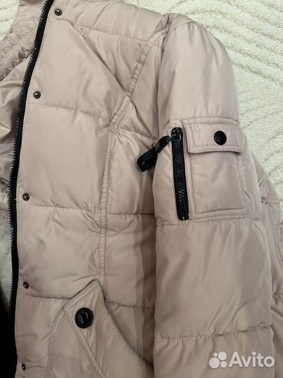 Пуховик женский длинныц